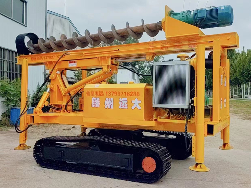 迷你型360度旋轉履帶鉆機